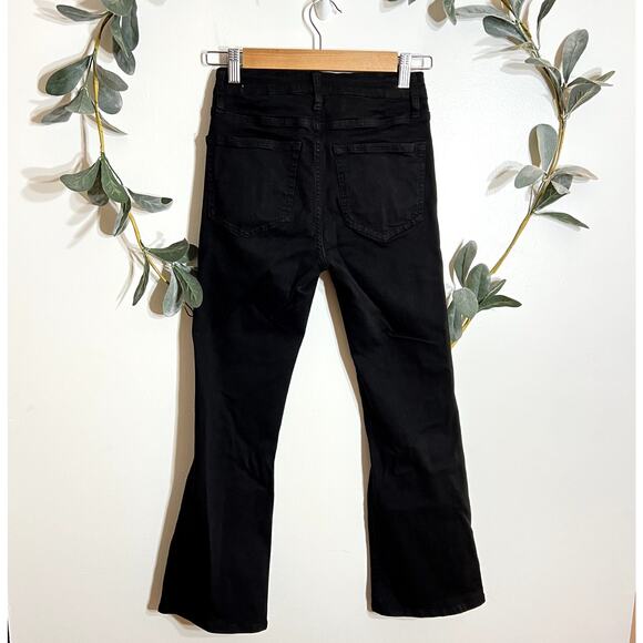 Frame Black Le Crop Mini Boot Jeans - Picture 4 of 5